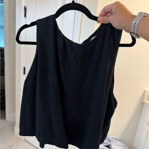 Abercrombie & Fitch Black Tank Top